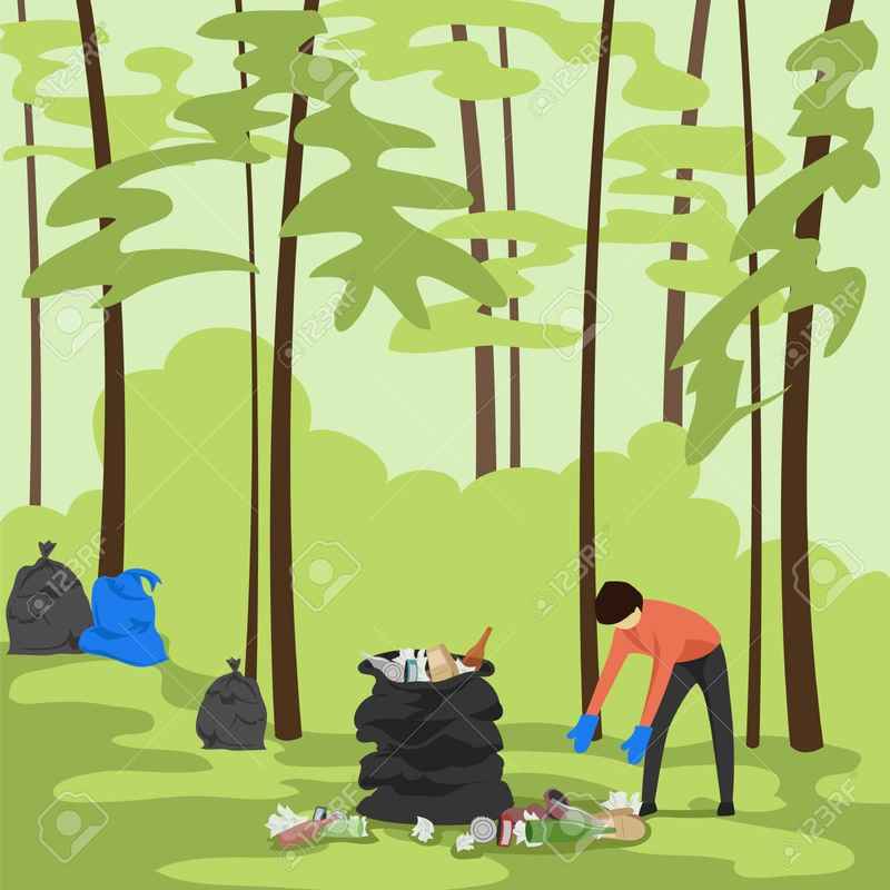 Работниками Минлесхоза в прошлом году убрано порядка 6 тыс. куб.м отходов из лесов Беларуси