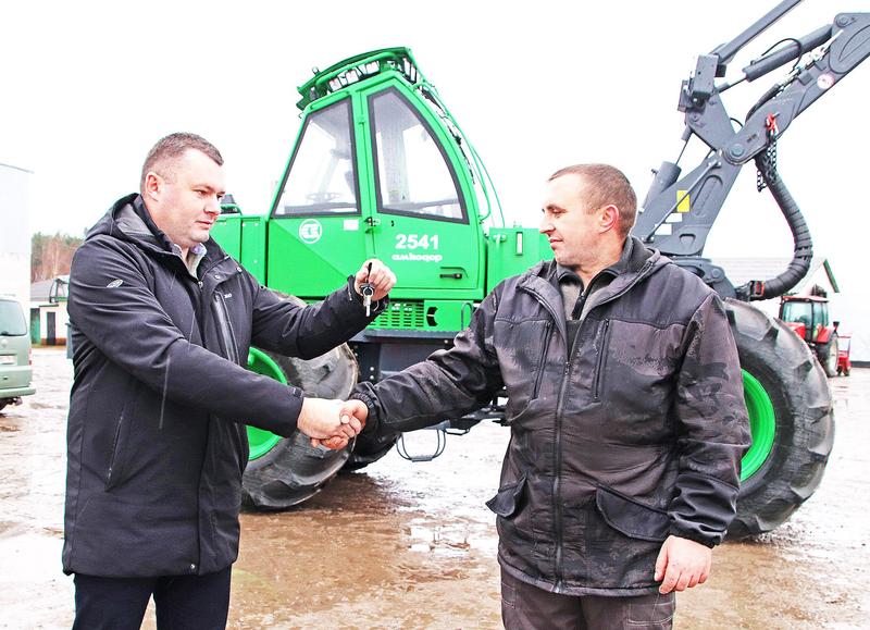 Костюковичский лесхоз обновляет машинно-тракторный парк