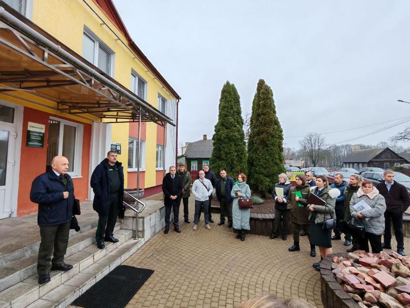 Областная коллегия на базе Кличевского лесхоза