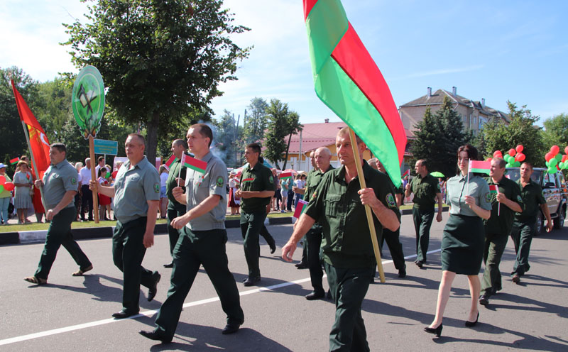 Празднование Дня Независимости Республики Беларусь в Костюковичах